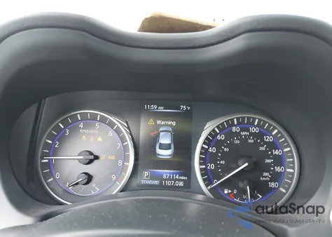 2015 Infiniti Q50 Premium z USA, uszkodzony, nr VIN JN1BV7AR6FM391725